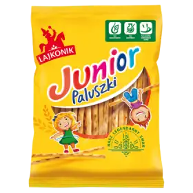 Lajkonik Junior Paluszki o smaku waniliowym 150 g