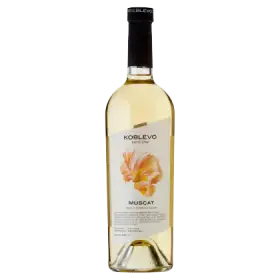 Koblevo Muscat Rose Wino białe półsłodkie ukraińskie 0,75 l