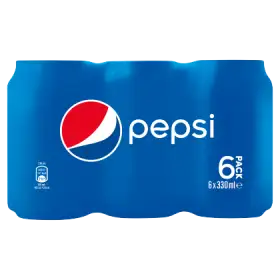 Pepsi Napój gazowany typu cola 6 x 330 ml
