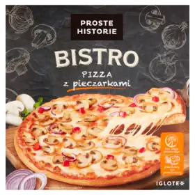 Proste Historie Bistro Pizza z pieczarkami 415 g