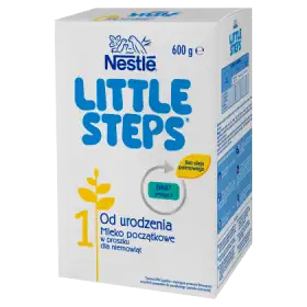 LITTLE STEPS 1 Mleko początkowe w proszku dla niemowląt od urodzenia 600 g (2 x 300 g)