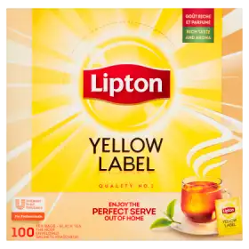 Lipton Yellow Label Herbata czarna 180 g (100 x 1,8 g)