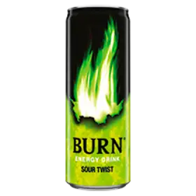 Burn Sour Twist Gazowany napój energetyczny 250 ml