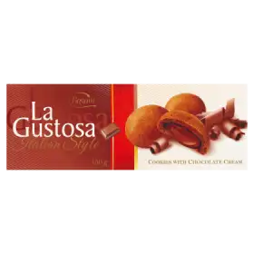 Bogutti La Gustosa Kruche ciasteczka z kremem czekoladowym 150 g