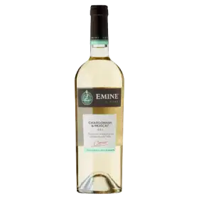 Emine Chardonnay & Muscat Wino białe wytrawne 750 ml