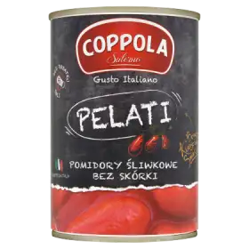 Coppola Pomidory śliwkowe bez skórki 400 g