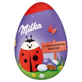 Milka Czekoladowe jajko z drażami czekoladowymi 50 g