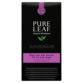Pure Leaf Black Tea with Berries Ekologiczna herbata czarna naturalnie aromatyzowana 50 g (25 x 2 g)
