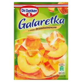 Dr. Oetker Galaretka o smaku brzoskwiniowym 77 g
