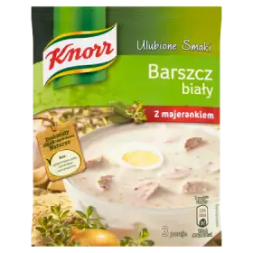 Knorr Ulubione Smaki Barszcz biały z majerankiem 47 g