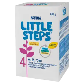 LITTLE STEPS 4 Mleko modyfikowane dla dzieci po 2. roku 600 g (2 x 300 g)