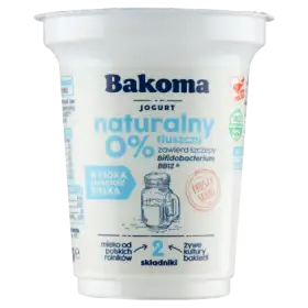 Bakoma Jogurt naturalny 350 g