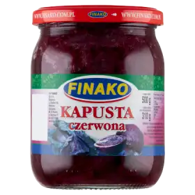 Finako Kapusta czerwona 500 g