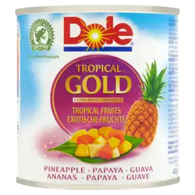 Dole Tropical Gold Koktajl owocowy z owoców tropikalnych w soku 432 g