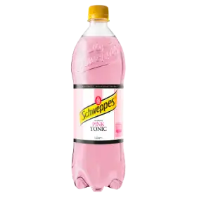 Schweppes Pink Tonic Napój gazowany 0,85 l