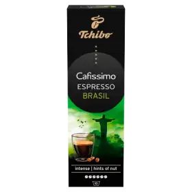 Tchibo Cafissimo Espresso Brasil Kawa palona mielona w kapsułkach 80 g (10 x 8 g)