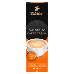 Tchibo Cafissimo Caffè Crema Rich Aroma Kawa palona mielona w kapsułkach 76 g (10 x 7,6 g)
