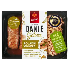 Sokołów Premium Danie gotowe roladki wołowe 360 g