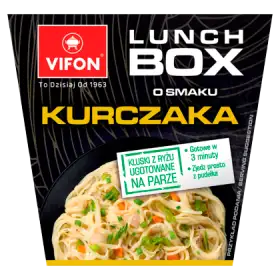 Vifon Lunch Box Danie błyskawiczne o smaku kurczaka 85 g