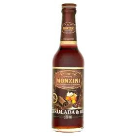 Monzini Czekolada & Rum Syrop barmański 320 ml