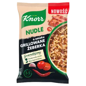 Knorr Nudle Zupa-danie o smaku grillowane żeberka 71 g