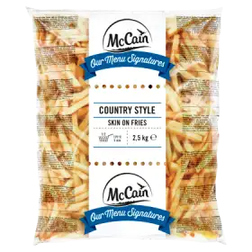McCain Country Style Skin On Fries Frytki ze skórką 2,5 kg