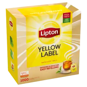 Lipton Yellow Label Herbata czarna 1,8 kg 10 x (100 x 1,8 g)