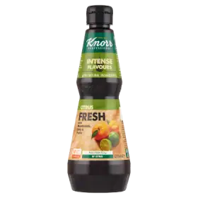Knorr Professional Przyprawa cytrusowa w płynie z sokiem z mandarynki limonki i owoców Yuzu 400 ml