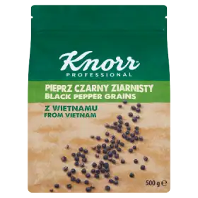 Knorr Professional Pieprz czarny ziarnisty z Wietnamu 500 g