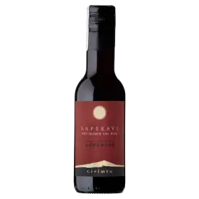 Civimta Saperavi Wino czerwone półwytrawne gruzińskie 187 ml
