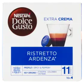 Nescafé Dolce Gusto Ristretto Ardenza Kawa w kapsułkach 112 g (16 x 7 g)