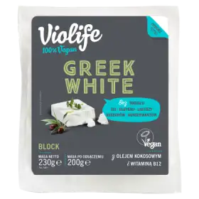 Violife Greek White Produkt na bazie oleju kokosowego blok 230 g