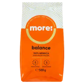 More! Balance Kawa palona mielona 500 g