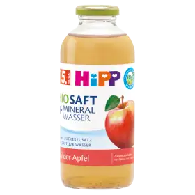 HiPP BIO Napój jabłka z wodą mineralną dla niemowląt od 5. miesiąca i małych dzieci 0,5 l
