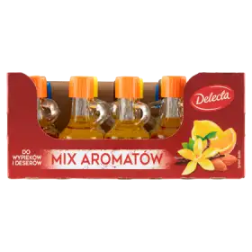 Delecta Mix aromatów do wypieków i deserów 180 ml (20 x 9 ml)