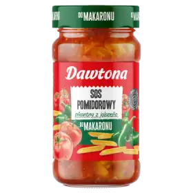 Dawtona Sos pomidorowy pikantny z jalapeño do makaronu 550 g