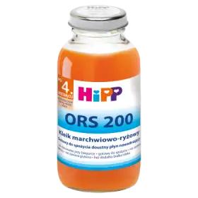 HiPP ORS 200 Kleik marchwiowo-ryżowy po 4. miesiącu 0,2 l