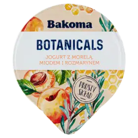Bakoma Botanicals Jogurt z morelą miodem i rozmarynem 140 g