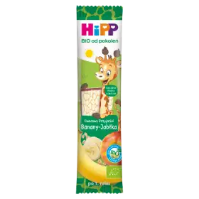 HiPP BIO Owocowy Przyjaciel Owocowy batonik dla małych dzieci po 1. roku banany-jabłka 23 g