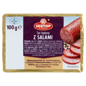 Sertop Tychy Ser topiony z salami 100 g
