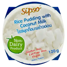Sipso Pudding ryżowy z mleczkiem kokosowym 120 g
