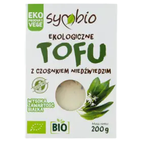 Symbio Ekologiczne tofu z czosnkiem niedźwiedzim 200 g