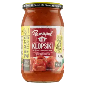 Pamapol Klopsiki w sosie pomidorowym z dodatkiem kopru 700 g
