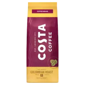 COSTA COFFEE Colombian Roast Medium Roast Kawa palona ziarnista 500 g
