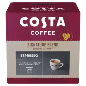 COSTA COFFEE Signature Blend Espresso Kawa w kapsułkach 112 g (16 x 7,0 g)