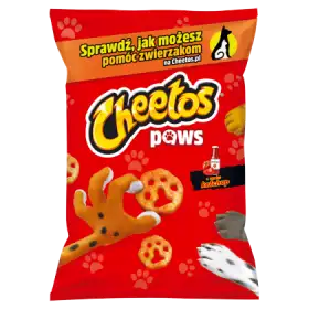 Cheetos Paws Chrupki kukurydziane o smaku ketchup 85 g