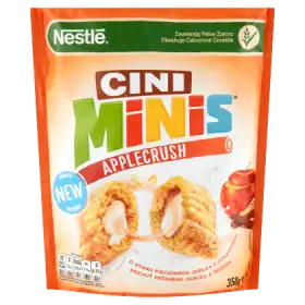 Nestlé Cini Minis AppleCrush Płatki śniadaniowe 350 g