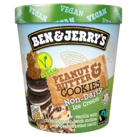 Ben & Jerry's Peanut Butter & Cookies Wegańskie lody 465 ml