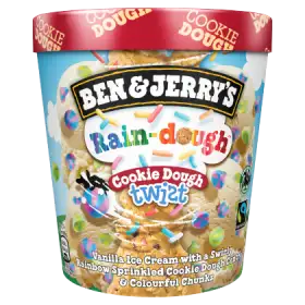 Ben & Jerry's Rain-Dough Cookie Dough Twist Lody 465 ml