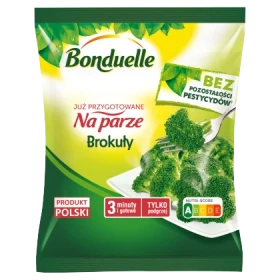 Bonduelle Już przygotowane na parze Brokuły 400 g